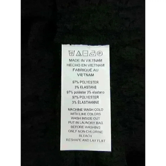 NEW! MICHAEL Michael Kors Women's L Ruffle Off-the-Shoulder Top In Black NWT $98 - Picture 4 of 4